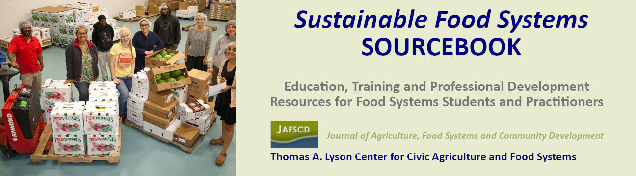  Sustainable Food Systems Sourcebook