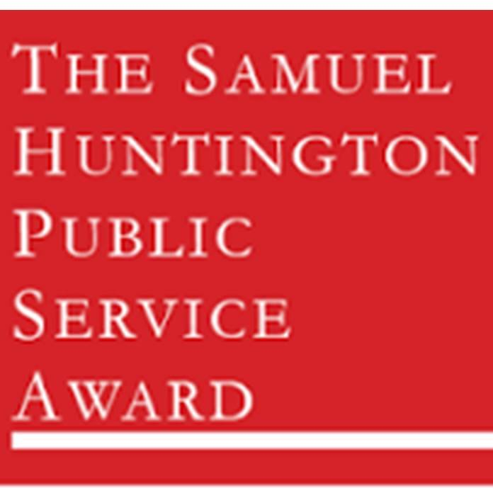 Samuel Huntington Public Service Award